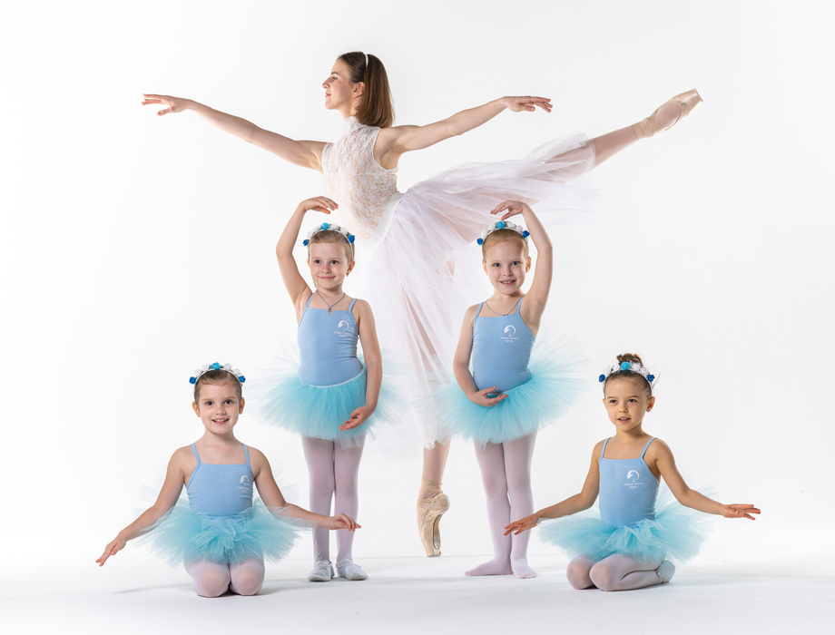 Детский урок балета для девочек